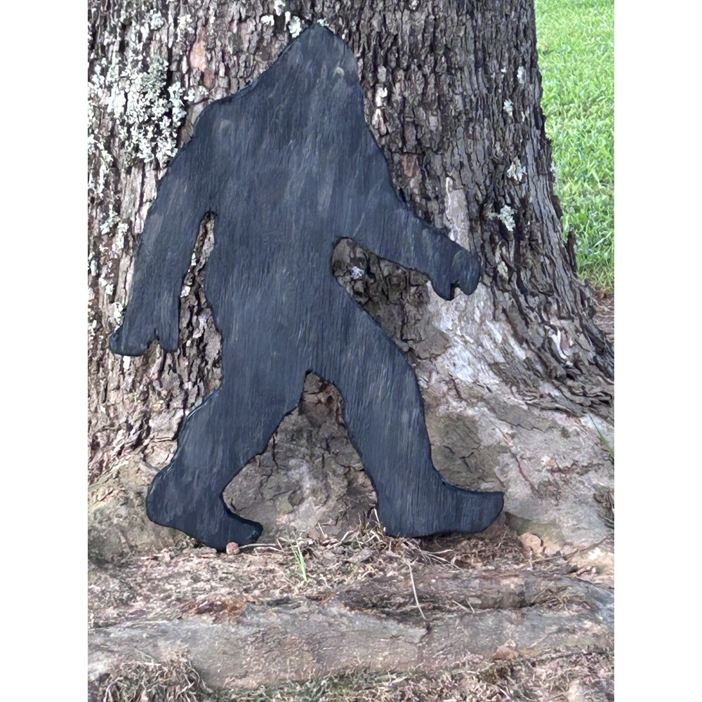 Handmade Wooden Sasquatch